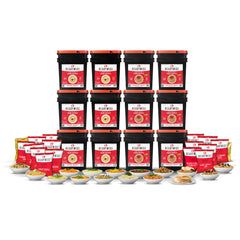 1440 Serving Package - 240 lbs - Includes: 6 - 120 Serving Entrace Buckets and 6 - 120 Serving Breakfast Buckets